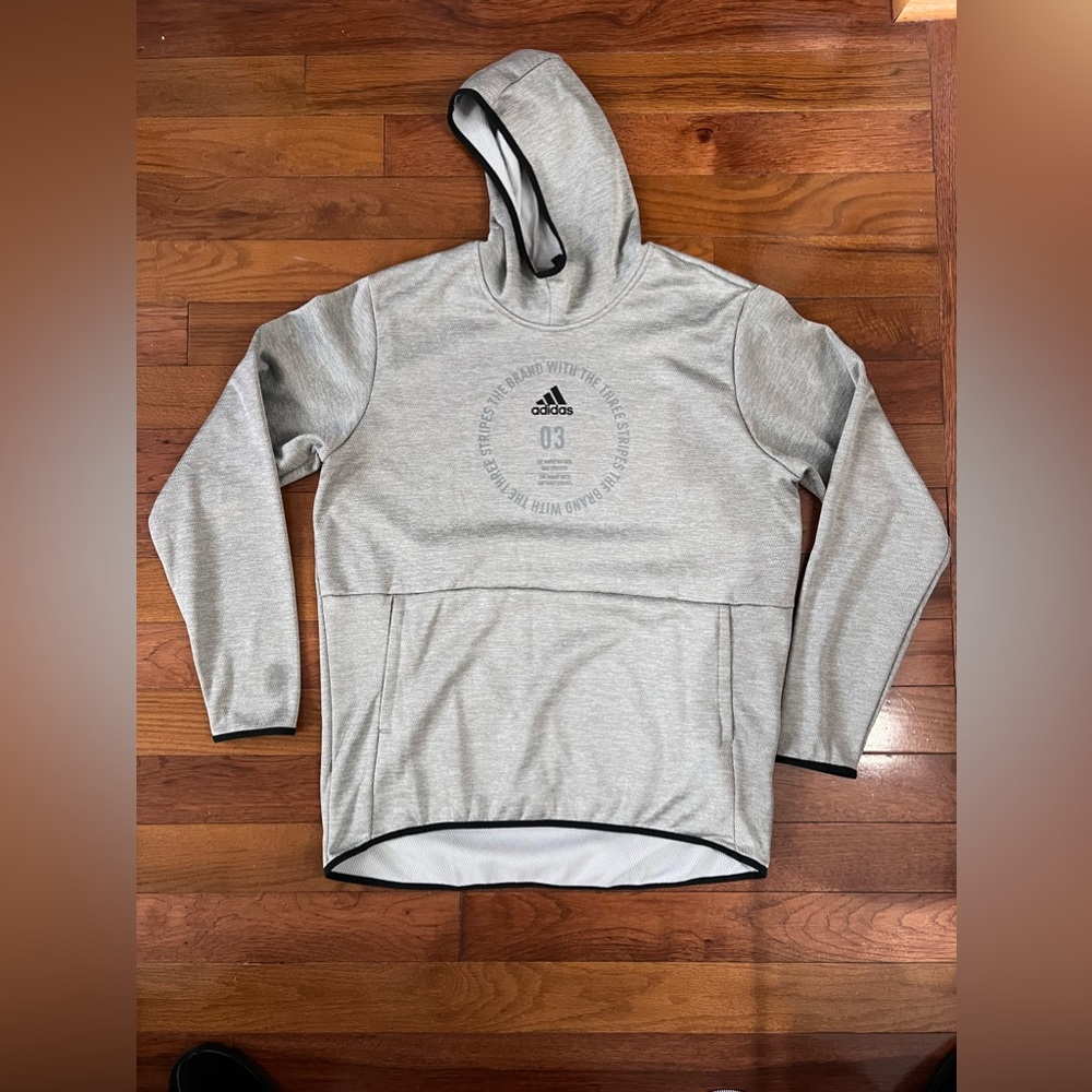 Adidas Gray Pullover Size XL